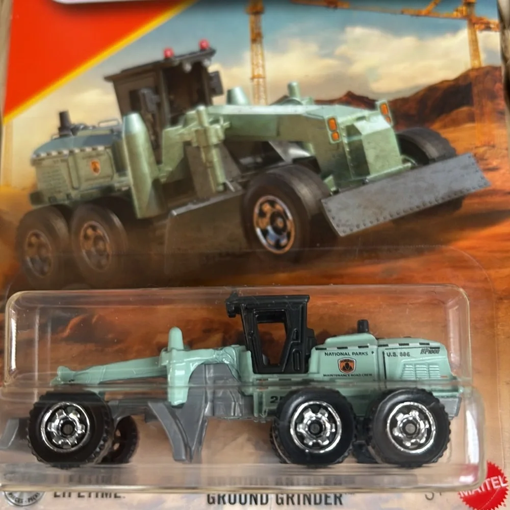 Ground Grinder MBX Construction Vehicle Matchbox Truck Diecast New 2025